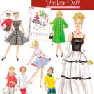 Simplicity  5785 1960's Fashion Doll Clothes for 11 1/2 nch dolls