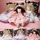 Simplicity 2462  Stuffed doll and clothes sewing patterns