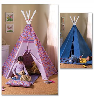 Butterick 4251 Teepee and Mat