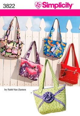Simplicity 3822 Crafty Bags