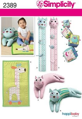 Simplicity 2389 Babies' Accessories