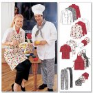 MCCALLS 2233  Misses & Men Uniform Chef Jacket & Pants 34-36
