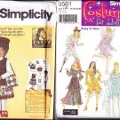 Simplicity 0581 Misses Costumes 14-20