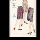 Vogue 5608 Vintage 60's Easy Make Wrapped Back Skirt