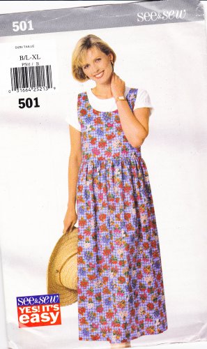 See & Sew 501 Sewing Pattern Pullover Jumper L-XL