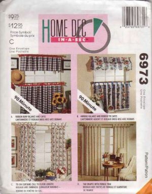 McCall's 6973 home dec