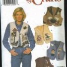 Simplicity 7917 Appliqued Vest Size S-L