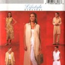 Butterick 4239 Misses Easy Wardrobe Jacket Duster Dress Pants 20-24