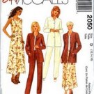 McCalls 2050 Jacket Top Skirt Pants 8-12