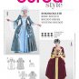 Burda 2447 17th Century Costume Dress 10-26