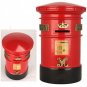 Red round British  Post box Money Bank / Souvenir/piggy coin
