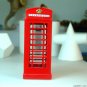 Telephone booth piggy money bank