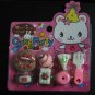 kawaii eraser/pencil rubber/cake party set/girl mini toy