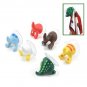 6 Animal Tail HOOK kid wall peg decor home wall