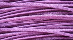 100m purple suede jewelry cord 2mm