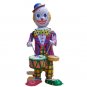 teenager collectible TIN WIN UP toy CLOWN DRUMMER