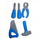 Blue kawaii eraser/pencil rubber/imitation tools set /boy mini toy