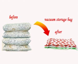 small stardard size 2 pcs vacuum storage bag