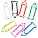 Lot of 96pcs Paper Clip INJECTOR Shaped animal/Bookmark
