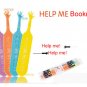 Lot of 12pcs Help Me BOOKMARK adorable/cute!