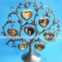 Silver Plated Family Tree picture display photo frame/home decoy