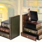 Wooden Stack Book Ends Gift/Decor Storage box/jewelry box