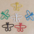 Lot of 96pcs Paper Clip BUTTERFLY Shaped/bookmark