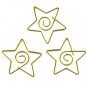 Lot of 96pcs Paper Clip ★STAR★ Shaped/bookmark
