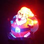 Lot of 25pcs Christmas Santa Claus Pin Brooch CROSS Luminous Party Favor A2