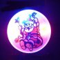 Lot of 25pcs Christmas Santa Claus Pin Brooch CROSS Luminous Party Favor A3