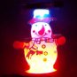 Lot of 25pcs Christmas Snowman Pin Brooch Luminous Party Favor