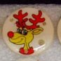 Lot of 25pcs Christmas deer Pin Brooch Luminous Party Favor