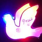 Lot of 25pcs Dove Animal Pin Brooch Luminous Party Favor