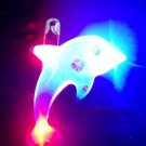 Lot of 25pcs Dolphine Animal Pin Brooch Luminous Party Favor