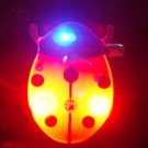 Lot of 25pcs Ladybird Bug Animal Pin Brooch Luminous Party Favor