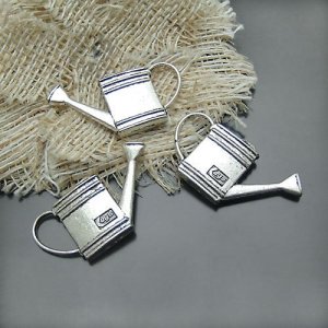 Lot of 100pcs mini Kettle doll house miniature toy/jewelry Charm CM865