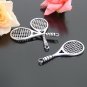 Lot of 100pcs mini Badminton Racket doll house miniature toy/jewelry Charm