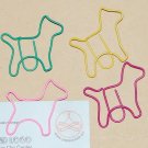 Lot of 96pcs Paper Clip DOG Shaped/bookmark