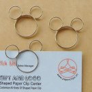 Lot of 96pcs Paper Clip  Mouse Shaped/bookmark/A2