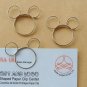 Lot of 96pcs Paper Clip  Mouse Shaped/bookmark/A2