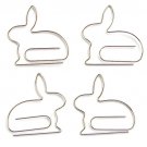 Lot of 96pcs Paper Clip Rabbit Shaped/bookmark/A2