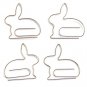 Lot of 96pcs Paper Clip Rabbit Shaped/bookmark/A2