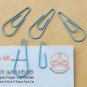 Lot of 96pcs Paper Clip Raindrop Shaped/bookmark