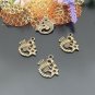 Lot of 300pcs mini Brass Scorpio doll house miniature toy/jewelry Charm CM942