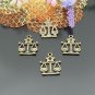 Lot of 300pcs mini Brass Libra doll house miniature toy/jewelry Charm CM941