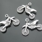 Lot of 100pcs mini motorcycle doll house miniature toy/jewelry Charm