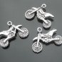 Lot of 100pcs mini motorcycle doll house miniature toy/jewelry Charm