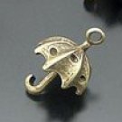 Lot of 300pcs mini Brass ☂Umbrella☂ doll house miniature toy/jewelry Charm B1