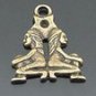 Lot of 300pcs mini Brass Gemini(twins) doll house miniature toy/jewelry Charm