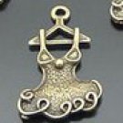 Lot of 300pcs mini Brass  Skirt dollhouse miniature toy/jewelry Charm
